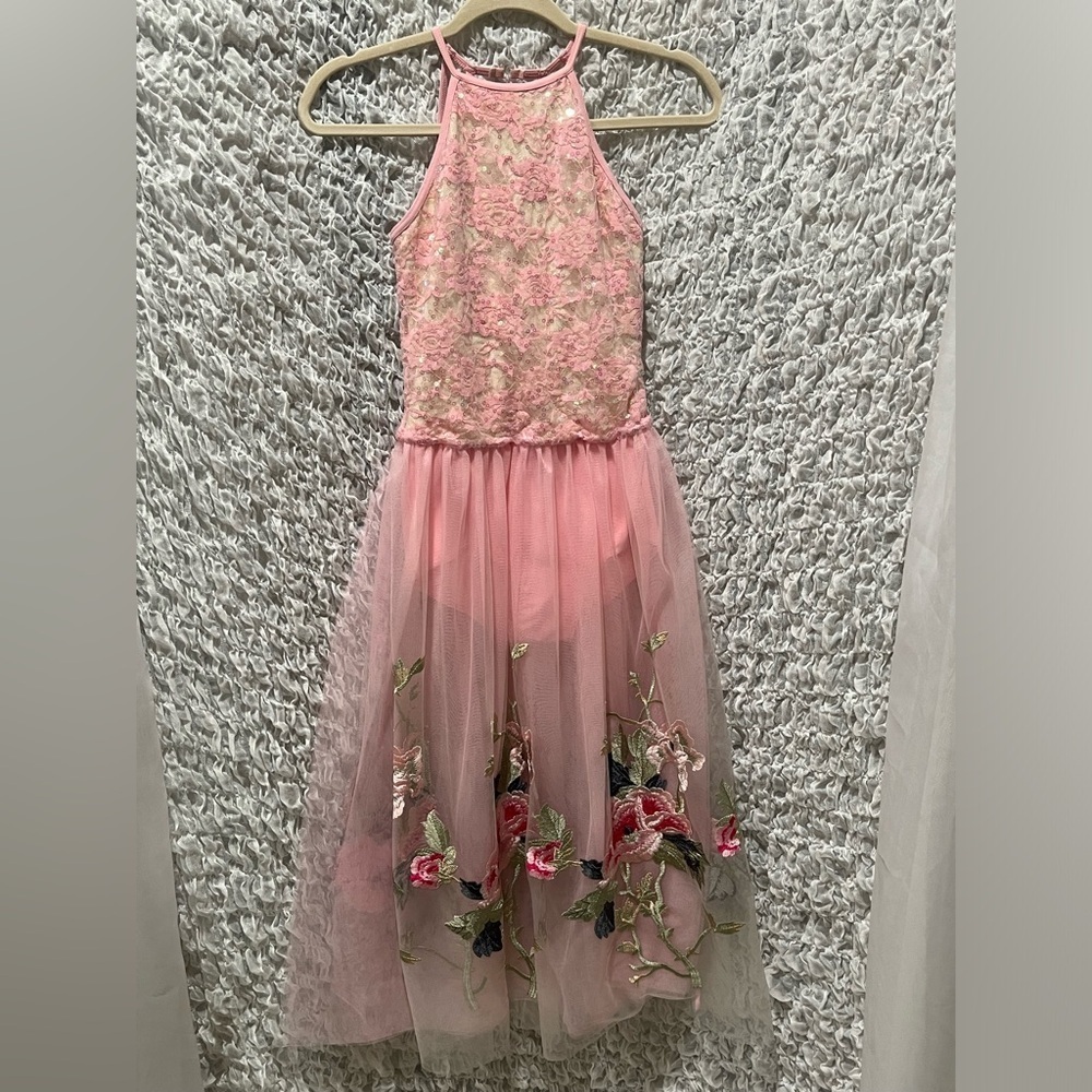 Weissman PINK Dance Costume CHILD, WHIMSICAL, FAIRY, SIZE LC